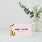 キュートハウスユニーク清掃清掃清掃清掃清掃清掃清掃清掃ユニット 名刺 (スタンド正面)