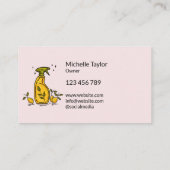 キュートハウスユニーク清掃清掃清掃清掃清掃清掃清掃清掃ユニット 名刺 (裏面)