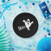 キュートハウリング幽霊ハロウィーン ペーパープレート (パーティー)