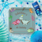 キュートハッピーウィーズバースデーパーティー紙プレート ペーパープレート (パーティー)