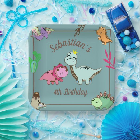 キュートハッピーウィーズバースデーパーティー紙プレート ペーパープレート (パーティー)