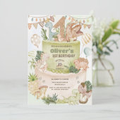 キュートハッピーディオランス1st第1お誕生日ケーキ 招待状 (スタンド正面)