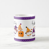 キュートハッピーハローウィン格言カボチャ秋 コーヒーマグカップ (中央)