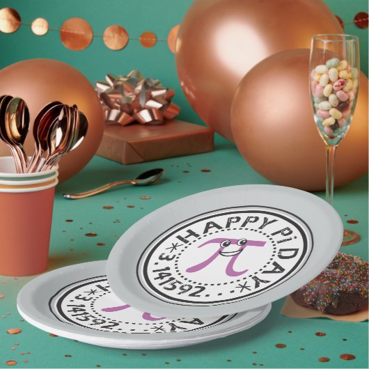 キュートハッピーピデイ紙プレート ペーパープレート (複数)