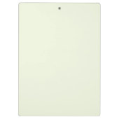 キュートハッピーフラワースマイル名前をカスタムする クリップボード (裏面)