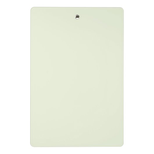 キュートハッピーフラワースマイル名前をカスタムする ミニクリップボード (裏面)