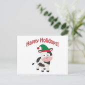 キュートハッピーホリデーズクリスマス小妖精や小人カウズ シーズンポストカード (スタンド正面)