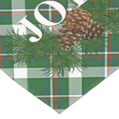 キュートハッ魅力的プホリデーズジョイキャビンホームデコール ミディアムテーブルランナー (コーナー)