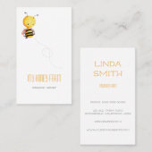 キュートハニービーアピールビーキーパーファーム 名刺 (正面/裏面)