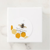 キュートハニービー子供の誕生日パーティー フェイバータグ (インサイチュ)