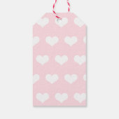 キュートハムスター&ハートイラストレーション ギフトタグ (裏面)