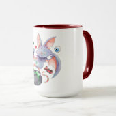 キュートハロウィーンこうもりマグ マグカップ (正面右)