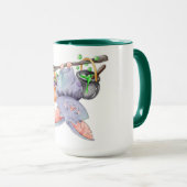 キュートハロウィーンこうもりマグ マグカップ (正面右)