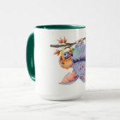 キュートハロウィーンこうもりマグ マグカップ (正面左)