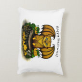 キュートハロウィーンこうもり アクセントクッション (裏面(縦))