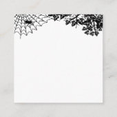 キュートハロウィーンこうもり エンクロージャーカード (裏面)