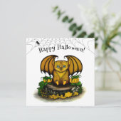 キュートハロウィーンこうもり カード (スタンド正面)