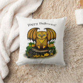 キュートハロウィーンこうもり クッション (ブランケット)