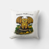 キュートハロウィーンこうもり クッション (正面)