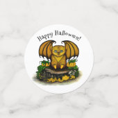 キュートハロウィーンこうもり コンフェッティ (スモール正面)