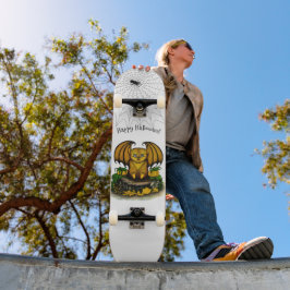 キュートハロウィーンこうもり スケートボード