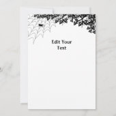 キュートハロウィーンこうもり セーブザデート (裏面)