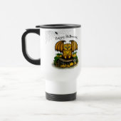 キュートハロウィーンこうもり トラベルマグ (左)