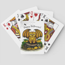 キュートハロウィーンこうもり トランプ