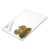 キュートハロウィーンこうもり ノートパッド (アングル)