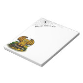 キュートハロウィーンこうもり ノートパッド (回転)