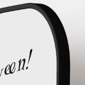 キュートハロウィーンこうもり ピックルボールラケット (左詳細)