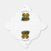 キュートハロウィーンこうもり フェイバーボックス (折り畳みなし)