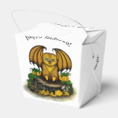 キュートハロウィーンこうもり フェイバーボックス (裏面サイド)