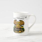 キュートハロウィーンこうもり ボーンチャイナマグカップ (右)