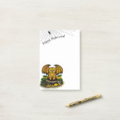 キュートハロウィーンこうもり ポストイット (デスク上)