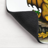 キュートハロウィーンこうもり マウスパッド (コーナー)