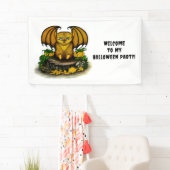 キュートハロウィーンこうもり 横断幕 (インサイチュ)