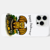 キュートハロウィーンこうもり Case-Mate iPhoneケース (裏面 (横))