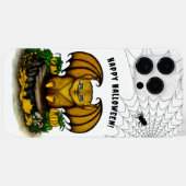 キュートハロウィーンこうもり Case-Mate iPhoneケース (裏面 (横))