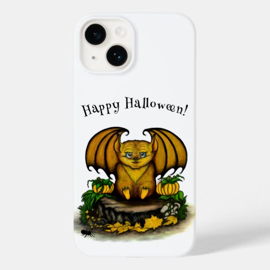 キュートハロウィーンこうもり Case-Mate iPhoneケース (裏面)