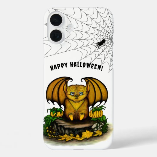 キュートハロウィーンこうもり Case-Mate iPhoneケース (裏面)