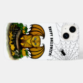 キュートハロウィーンこうもり Case-Mate iPhoneケース (裏面 (横))