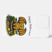 キュートハロウィーンこうもり iPhoneケース (裏面横)