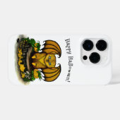 キュートハロウィーンこうもり iPhoneケース (裏面横)