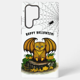 キュートハロウィーンこうもり SAMSUNG GALAXY S22 ULTRAケース