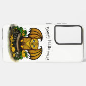 キュートハロウィーンこうもり SAMSUNG GALAXYケース (裏面横)