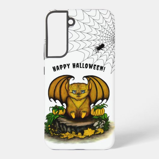 キュートハロウィーンこうもり SAMSUNG GALAXYケース (裏面)