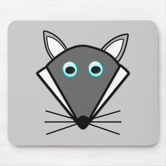 キュートハロウィーンウルフマウスパッド マウスパッド (正面)