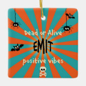 キュートハロウィーンオーナメント セラミックオーナメント (正面)