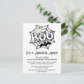 キュートハロウィーンオープンハウス招待状はがき シーズンポストカード (スタンド正面)